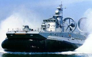 Illustration for article titled The Hovercraft That Stormed a Russian Beach Is the World's Largest